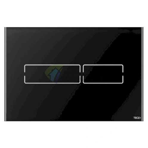 Сенсорная кнопка смыва TECE Lux Mini 9240961 бесконтактная, черная - фото 1
