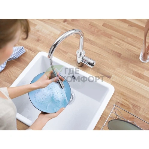 Смеситель для кухни Grohe Concetto 32663DC1 — стиль и функциональность - фото 3
