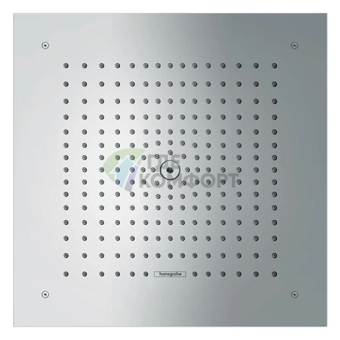 Верхний душ Raindance E 400x400 мм с технологией EcoSmart, хром (26253000) - фото 1