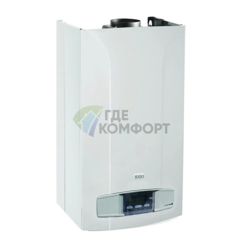 Котел газовый настенный Baxi Luna-3 240 Fi CSE45624366 двухконтурный - фото 2