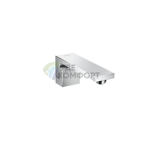 Излив для ванны AX Edge 190 мм с алмазной огранкой в хроме (46411000) - фото 1