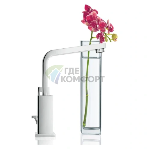 Смеситель Grohe Eurocube 2313500E для раковины с термостатом в стиле «куб» - фото 6