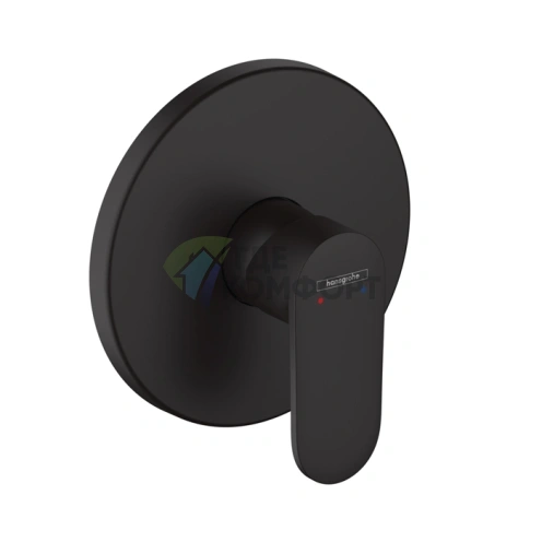 Смеситель для душа Hansgrohe Vernis Blend матовый черный (71667670) - фото 1