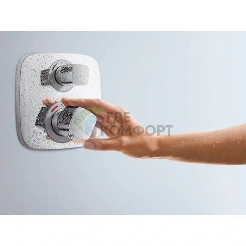 Термостат для ванны с душем Hansgrohe Ecostat E 15708000 - фото 2