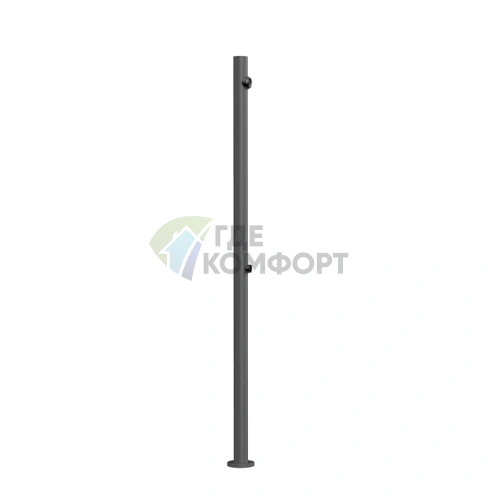 Наружные части для уличной душевой стойки GESSI Origini Steel Brushed (арт. 66211) (63209#239) - фото 1