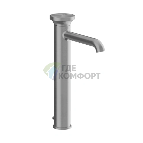 GESSI Origini Высокий смеситель для раковины с донным клапаном и отдельной вставкой в комплекте, хром (66003#031) - фото 1
