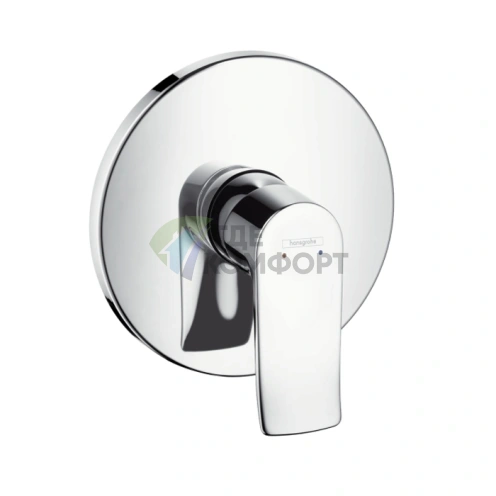 Смеситель для душа Hansgrohe Metris встраиваемый HighFlow хром (31652000) - фото 1