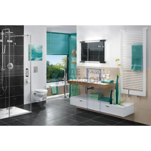 Кнопка смыва для унитаза Grohe Nova Cosmopolitan 38765P00 матовый хром, скрытого монтажа - фото 5