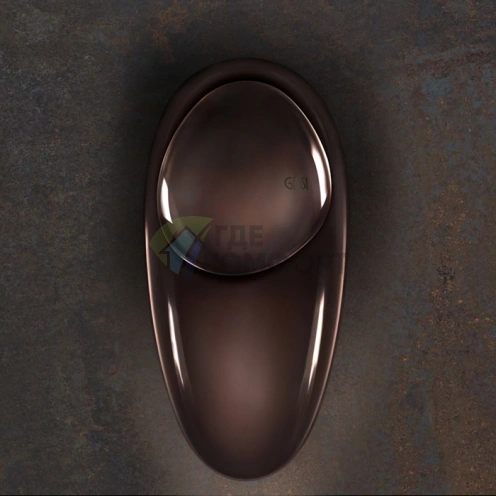 Смеситель для раковины Gessi Equilibrio дизайнерский однорычажный, цвет медь (52001#030) - фото 1