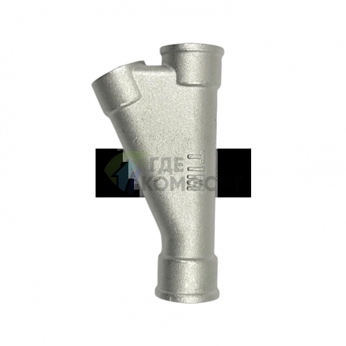 Тройник косой для гильзы под погружной датчик температуры 1/2 TIM (TDS022N ТИМ) - фото 1