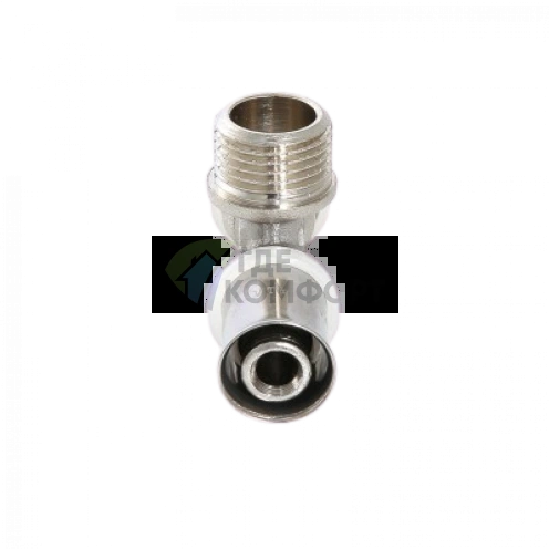 Тройник пресс с наружной резьбой 16х1/2х16 Valtec - фото 2