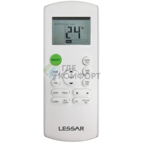 Кондиционер сплит-система Lessar LS-H24KLA2A/LU-H24KLA2A-43WM - фото 4