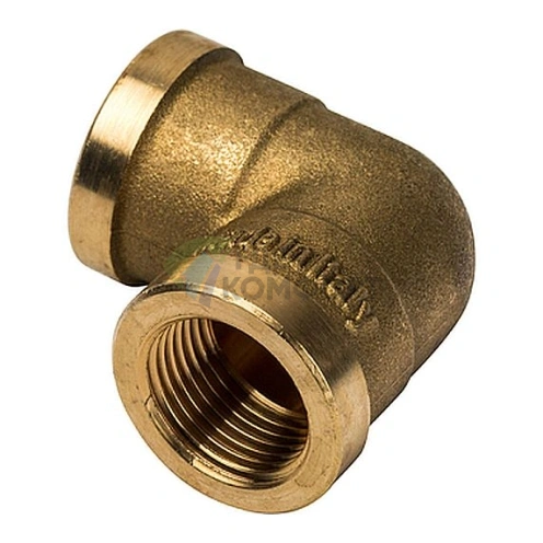 Угольник Stout внутренняя/внутренняя резьба латунный ВВ 3/8 - фото 2