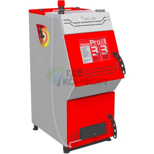 Твердотопливный напольный однокуонтурный котел ERMAK Stoker Pro 20-Э - фото 1
