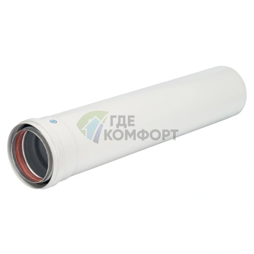 Труба Stout DN80/100 250 мм утепленная п/м SCA-0080-800250 - фото 1