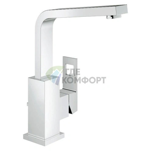 Смеситель Grohe Eurocube 2313500E для раковины с термостатом в стиле «куб» - фото 1