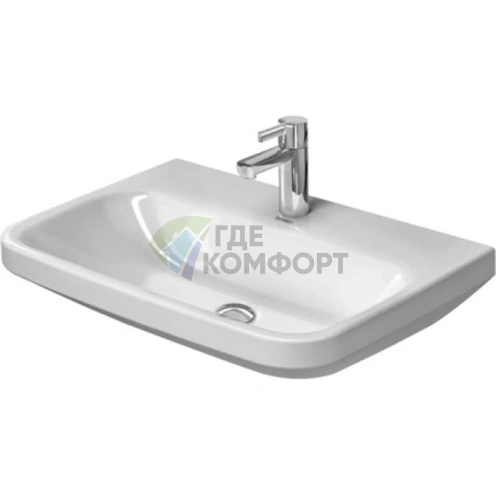 Медицинская раковина Duravit DuraStyle без перелива 650x440 мм (белая) (2324650000) - фото 1