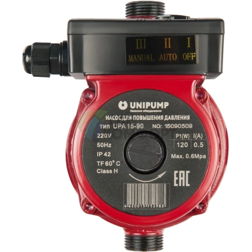 Циркуляционный насос UNIPUMP UPА 15-120 - фото 1