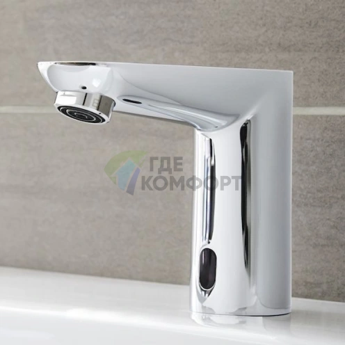 Смеситель для ванны Grohe Euroeco Cosmopolitan с термостатом - фото 3