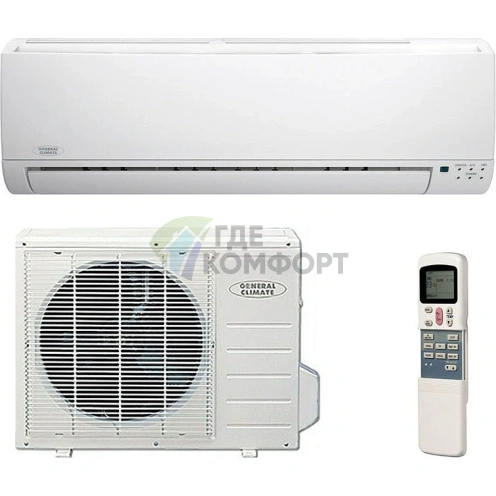Кондиционер сплит-система General Climate GC/GU-S07HRIN1 - фото 1