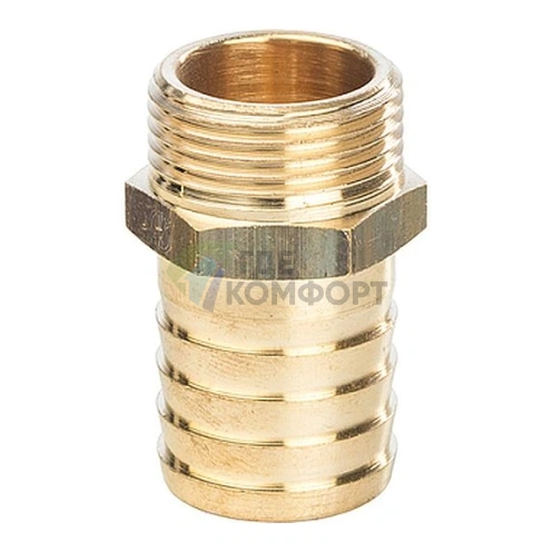 Штуцер с наружной резьбой STOUT НР 3/4 x 20 - фото 1