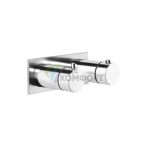 Встраиваемый термостат для душа Gessi Ingranaggio с 3 выходами, хром (63336#031) - фото 1