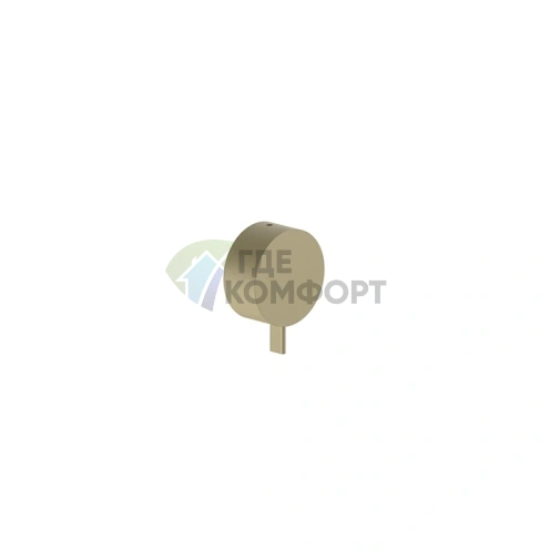 Смеситель для душа встраиваемый Fantini AF/21 Matt British Gold PVD (27 P6 A763B) - фото 1
