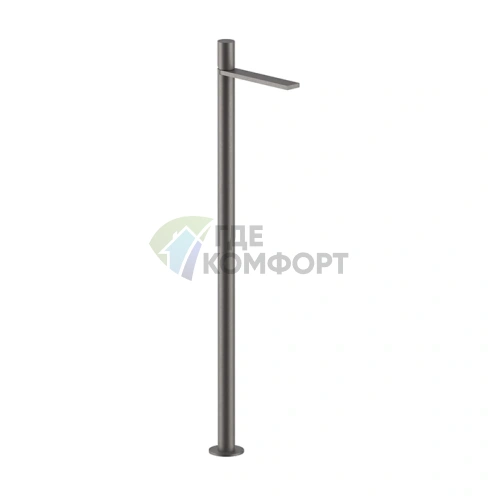 Напольный смеситель для раковины Fantini Milano 250 мм, цвет Matt Gun Metal PVD (31 P5 3036B) - фото 1