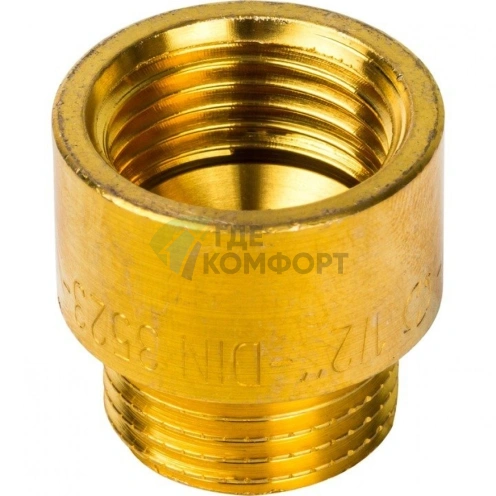 Удлинитель STOUT латунный 1/2 x 15 - фото 3