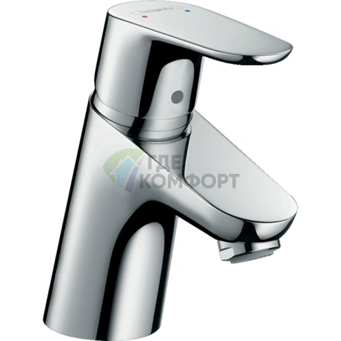 Смеситель для раковины Hansgrohe Focus с донным клапаном, хром (31730000) - фото 1
