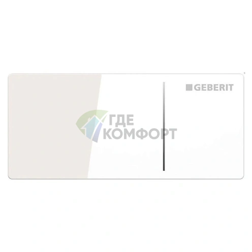 Кнопка смыва для унитаза Geberit Sigma 70 белая - фото 1