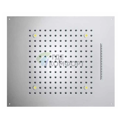 Верхний душ BOSSINI DREAM/2 с LED-подсветкой RGB и хромированным покрытием (H38906.030) - фото 1