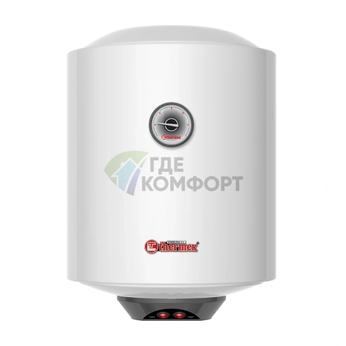 Водонагреватель из нержавеющей стали Thermex Praktik 30 V Slim - фото 1