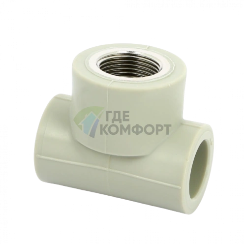 Тройник PPR с внутренней резьбой 25x1/2 FV-Plast - фото 1