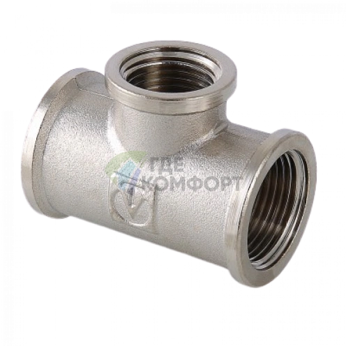 Тройник переходной с внутренней резьбой 3/4x1/2x3/4 Valtec - фото 1