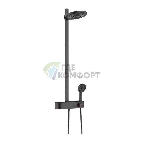 Душевая стойка HANSGROHE PULSIFY с термостатом и верхним душем 260 мм (24240670) - фото 1