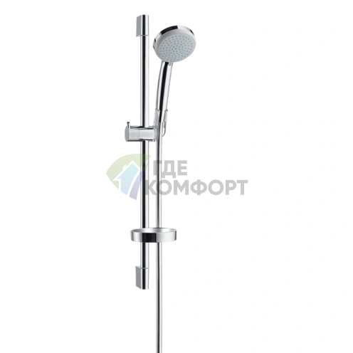 Душевой набор HG Croma 100 Vario с системой EcoSmart и ручным душем 4jet (27776000) - фото 1