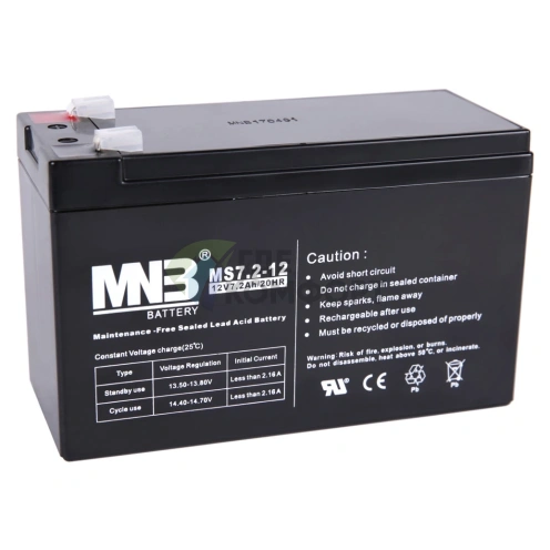 Аккумуляторная батарея MNB MS 7.2-12 F2 - фото 1