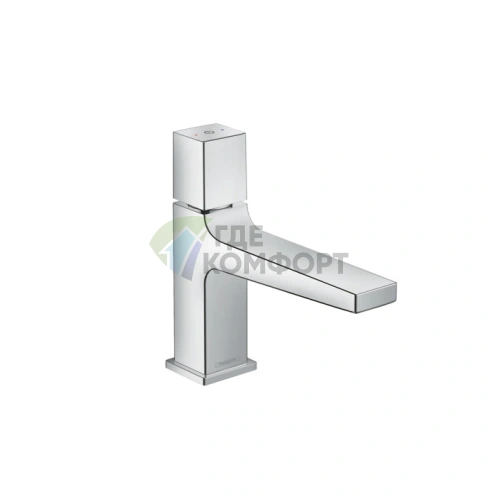 Смеситель для раковины Hansgrohe Metropol 100 с донным клапаном Push-Open, хром (32570000) - фото 1
