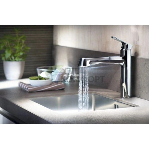 Смеситель Grohe Eurodisc Cosmopolitan для кухни: однорычажный, стильный, практичный - фото 6