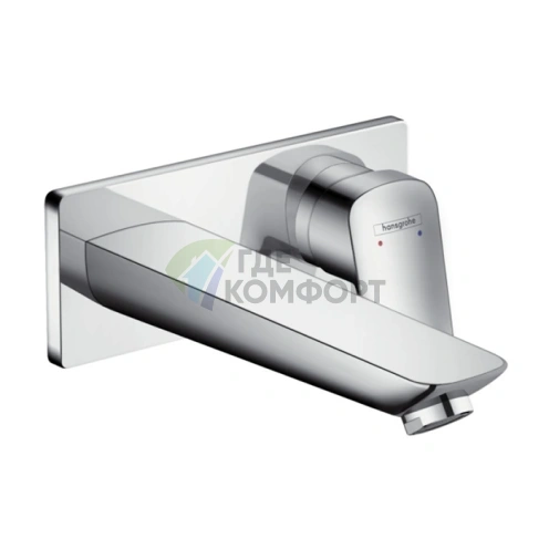 Смеситель для раковины Hansgrohe Logis накладной, хром (71220000) - фото 1