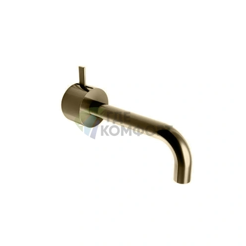 Смеситель для раковины Fantini AF/21 встраиваемый, цвет Matt British Gold PVD (27 P6 A513B) - фото 1