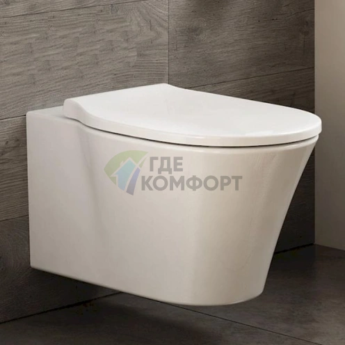 Подвесной унитаз Ideal Standard Connect Air AquaBlade с технологией экономии воды - фото 4