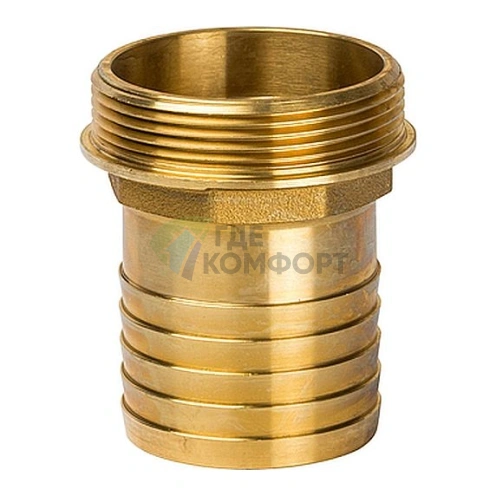 Штуцер с наружной резьбой STOUT НР 2 x 50 - фото 1