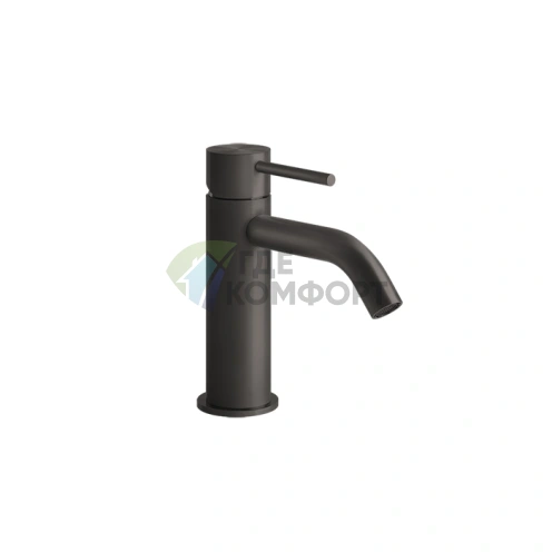 Смеситель GESSI для раковины Brushed Black Metal PVD без донного клапана (54002#707) - фото 1