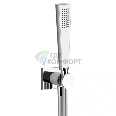 Гигиенический душ GESSI Rilievo настенный, хром (59153#031) - фото 1
