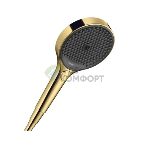 Ручной душ HG Rainfinity 130 3jet EcoSmart в полированном золоте (26865990) - фото 1