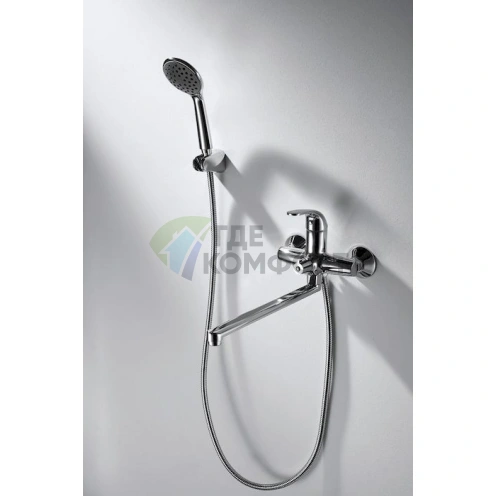 Смеситель Bravat Fit 7F6135188CP-LB-RUS универсальный для кухни - фото 2