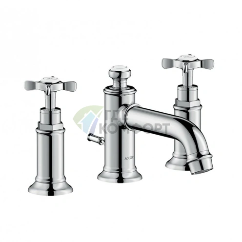 Смеситель для раковины AX Montreux 30 см, 3 отв., хром (16536000) - фото 1