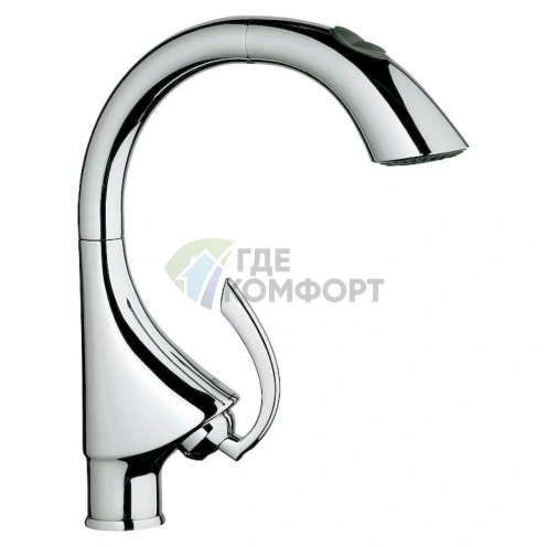Смеситель Grohe K4 Eurosmart для кухни однорычажный - фото 1